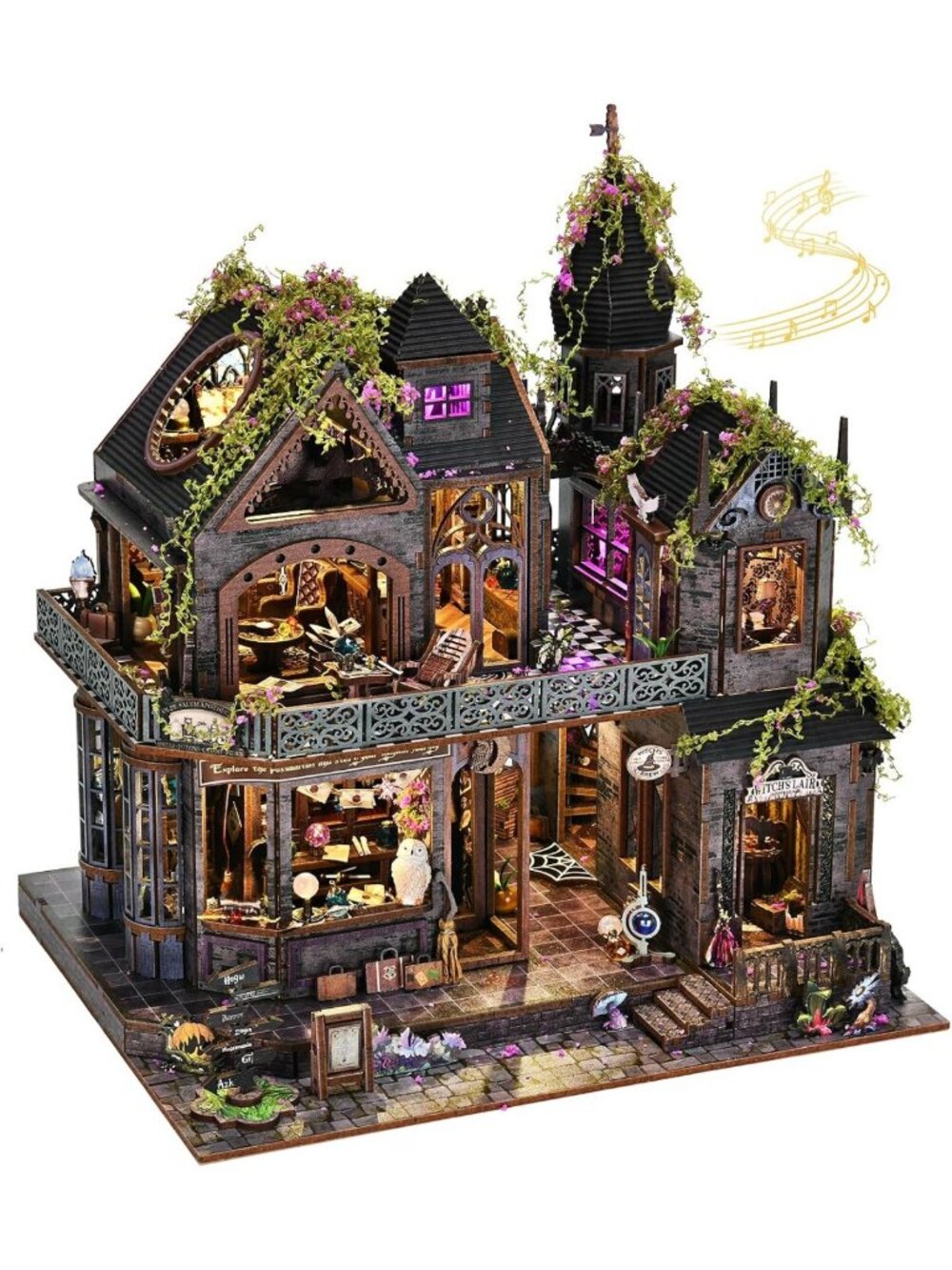 DIY Miniature Dollhouse Kit for Adults - Creative Mini House Craft Project